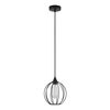Se21-bl-b10-gr2 Adept Pendant Black Metal Grid Pendant+
