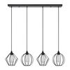 Se21-bl-b10-4bl-Gr12 Adept Flex Black Metal Grid Pendant+