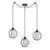 Se21-bl-b10-bl3-Gr12 Adept Flex Black Metal Grid Pendant+