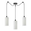 Se21-bl-4-bl3-gl3 Adept Tube  Pendant White Glass+