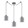 Se21-bl-b10-bl3-sh2 Adept Pendant Grey Shade Pendanr+