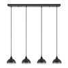Se21-bl-b10-4bl-ms3 Adept Pendant Black Metal Shade +