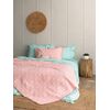Κουβερλί King Size 260x240 Morgan Pink