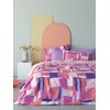 Σετ Μονά Σεντόνια Fashion Life 170x260 Fl6189 με Λάστιχο