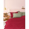 Σετ Υπέρδιπλα Σεντόνια 240x270 Sateen Riga Bordeaux