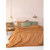 Σετ Υπέρδιπλα Σεντόνια 240x270 Sateen Riga Caramel