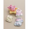 Σετ Καλτσάκια - Γαντάκια new Baby Nb0144 Girl