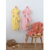 Μπουρνούζι με Κουκούλα Kids Bath Tami Yellow 4-6