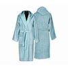 Μπουρνούζι Με Κουκούλα nef-nef Βαμβάκι Πενιέ large comfort/ aqua 020211