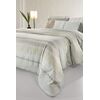 Σετ 4τμχ Σεντόνια Nuvola Mint Flannel με Λάστιχο 165x200+35 guy Laroche  100% Cotton Flannel