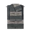 Σετ 3τμχ Πετσέτες Azzam Wenge-Anthracite guy Laroche  100% Cotton 500 Gr/m 2