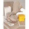 Σετ 4 Πετσέτες Φαγητού Festosi 45x50 kp-372 Linen/white