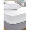 Κάλυμμα Μονό White Comfort 100x200+30 Jacquard Waterproof