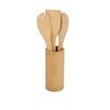 Estia Εργαλεια Μαγειρικης Bamboo Essentials με Θηκη 4 Τεμ.