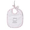 Oliver Baby Des.179 Σαλιάρα ροζ Αρκουδάκι 20χ25
