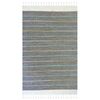 Χαλι Ribella Χειροποιητο 100 D.grey - 070x140   με το Mέτρο