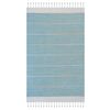 Χαλι Ribella Χειροποιητο 700 Blue - 133x190   με το Mέτρο