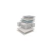 Στρώμα Ύπνου Υπέρδιπλο με Ελατήρια Pocket Dunlopillo Royal Range Royal Sovereign 200x200x32 cm (Πλάτ