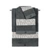 Σετ 3τμχ. Πετσέτες Μπάνιου Colorado Anthracite-Silver guy Laroche  100% Cotton 500 Gr/m 2