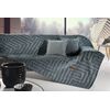 Ριχτάρι Aberon Petrol 1θέσιος 180x150 guy Laroche Petrol 65% Chenille / 25% Cotton -15% Polyester