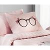 Διακοσμητική Μαξιλαροθήκη Rosie Pinky 50x70 Saint Clair  100% Polyester