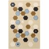 Χαλί Polygon Beige 115x175 Saint Clair  95% Πολυπροπυλενιο -5% Ακρυλικο