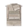 Σετ 3τμχ Πετσέτες Stencil Mocca-Natural guy Laroche  100% Cotton 500 Gr/m 2