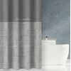 Κουρτίνα Μπάνιου Stencil Silver 180x185 guy Laroche  100% Polyester, Water Repellant