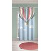 Παιδική & Βρεφική Κουρτίνα Soft-Touch Balloons με Τρουκς 160x240 Saint Clair sky 100% Πολυεστέρας