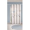 Koυρτίνα Soft-Touch Jimmy με Τρουκς 160x240 Saint Clair Ciel-White 100% Polyester