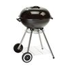 Terra Ψησταρια Καρβουνου bbq 44cm με Καπακι και Ροδες Μεταφορας