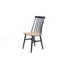Καρέκλα Τραπεζαρίας Kristie Natural/navy Blue (42x52x87) Soulworks 0600005