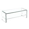 Glasser Τραπεζάκι Σαλονιού Καθιστικού  Ράφι 12/8mm