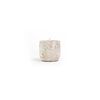Κεραμικό Κηροπήγιο Mingi White Classic Small (11x11x10) Soulworks 0630065