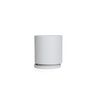 Planter Tranta White (14x14x16) Soulworks 0800015