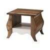Scarlet Τραπεζάκι Σαλονιού Καθιστικού, Απόχρωση Antique oak - Άσπρο
