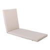 Sunlounger Μαξιλάρι Ξαπλώστρας Ύφασμα Sandy Water Repellent, Foam+polyester Φερμουάρ-Velcro