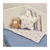 Oliver Baby Des.414 Minky Κουβέρτα Αγκαλιάς Διπλής Όψης ραφ 75x95