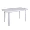 Sorrento Τραπέζι Oval Dining Κήπου - Βεράντας, pp Απόχρωση Άσπρο