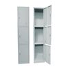 Locker 3 Θέσεων Μέταλλο Βαφή Γκρι