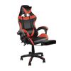 Bf7860 Gaming Relax Πολυθρόνα Γραφείου με Υποπόδιο, pu Μαύρο - Κόκκινο