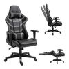 Bf9050 Gaming Πολυθρόνα Γραφείου, Ανάκλιση Πλάτης έως 90°, pu Μαύρο - Γκρι