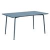 Brio Flat Τραπέζι-pro Κήπου - Βεράντας, Μέταλλο Βαφή Sandy Blue 5415c