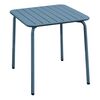 Brio Slat Τραπέζι-pro Κήπου - Βεράντας, Μέταλλο Βαφή Sandy Blue 5415c