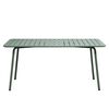 Brio Slat Τραπέζι-pro Κήπου - Βεράντας, Μέταλλο Βαφή Sandy Green 5635c