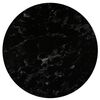 Hpl (High Pressure Laminated) Επιφάνεια Τραπεζιού Απόχρωση Black Marble
