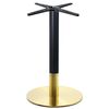 Riva Βάση Τραπεζιού Gold Inox #201 - Black / 11,70 kg