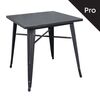 Relix Τραπέζι Dining-Pro, Μέταλλο Βαφή Antique Black
