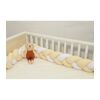 Oliver Baby Des.3140 Πλεξούδα Εκρού-Λευκό Τριπλή Βαμβακερή 20x200