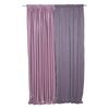 Κουρτίνα με Τρέσα 140x270 Duplo Ριγέ 354 Lilac